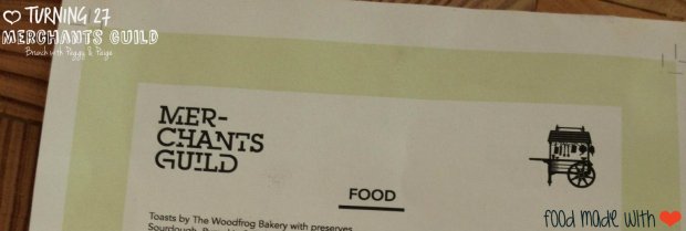 Brunch at Merchants Guild