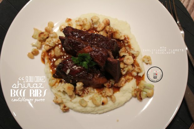 slow cooked shiraz beef ribs